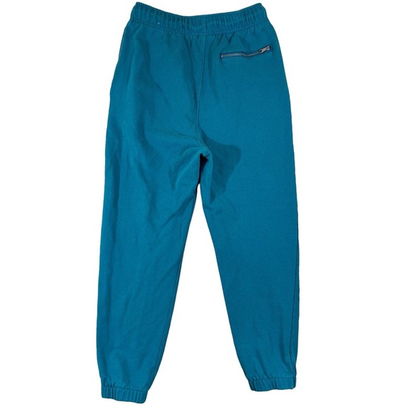 Nike Air Jordan Flight Men Turquoise Tapered Drawstring Sweatpants Sz S - Picture 5 of 5